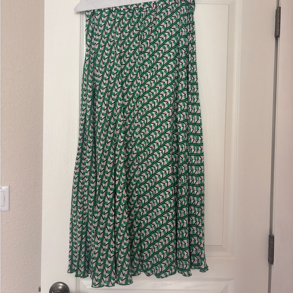 Zara patterned maxi skirt size M